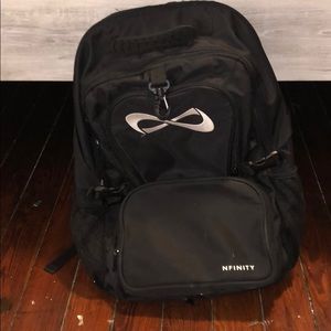 Nfinity cheerleading backpack!